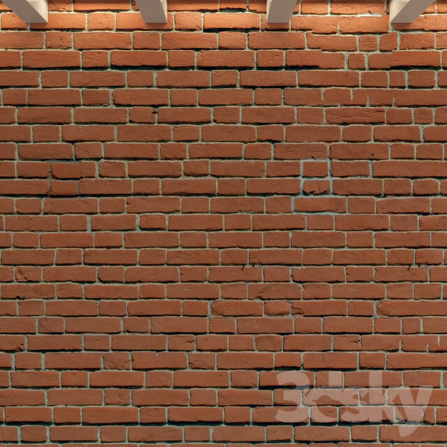 Stone - Brick wall. Old brick. 68