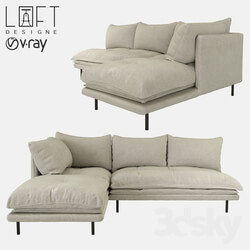 Sofa - Sofa LoftDesigne 1809 model 