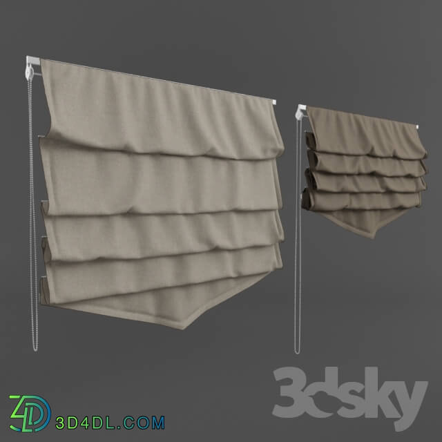 Curtain - Roman Blinds