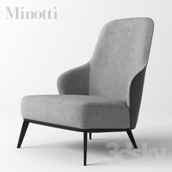 Arm chair - Minotti _ Collection Leslie 
