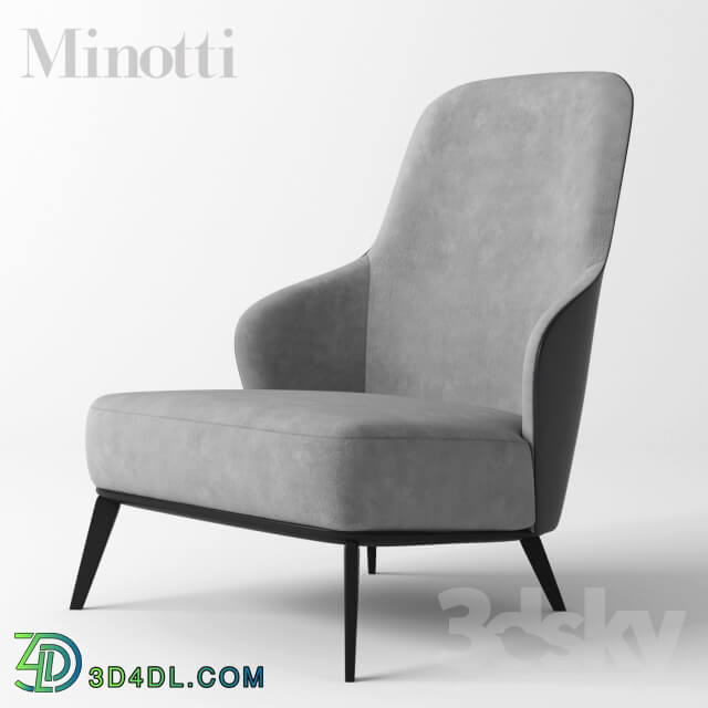 Arm chair - Minotti _ Collection Leslie