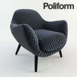 Arm chair - POLIFORM Mad Collection 