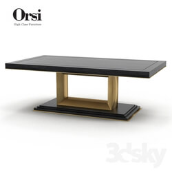 Table - Orsi Bronze Dining table III 