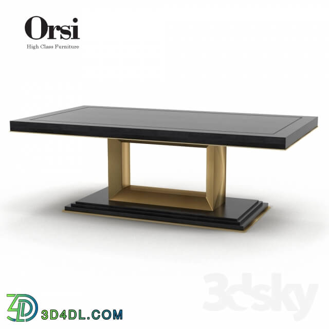 Table - Orsi Bronze Dining table III