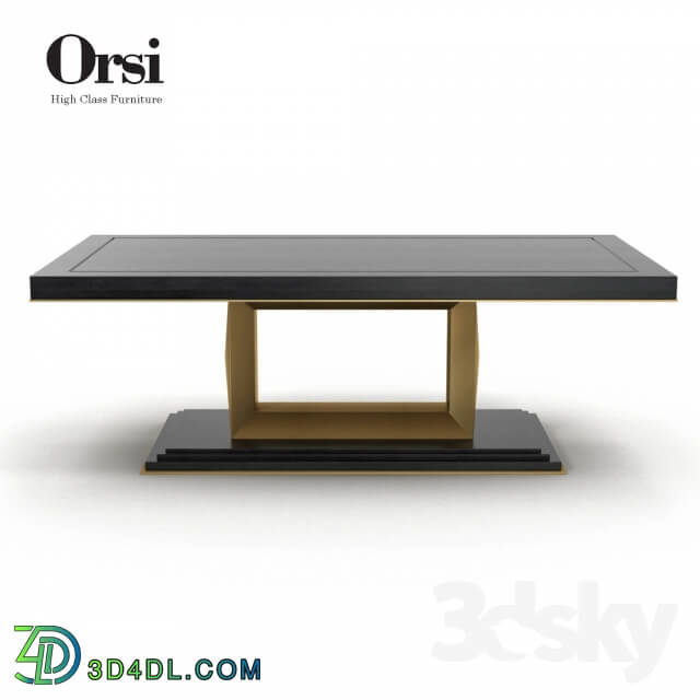 Table - Orsi Bronze Dining table III