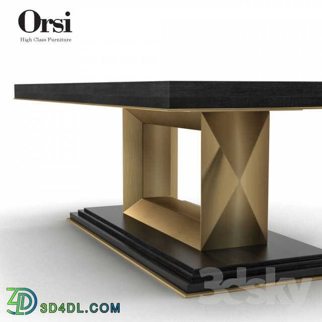 Table - Orsi Bronze Dining table III