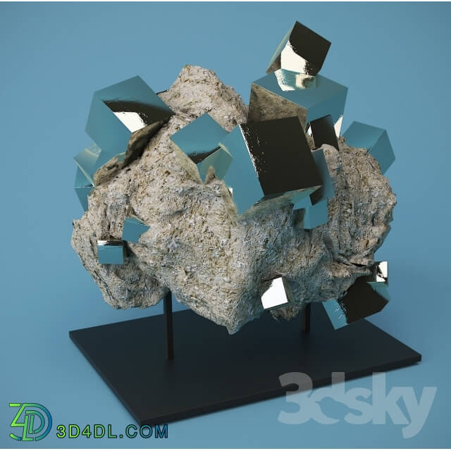 Other decorative objects - Pyrite Crystal