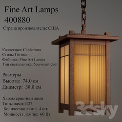 Street lighting - Fine Art Lamps 400880 