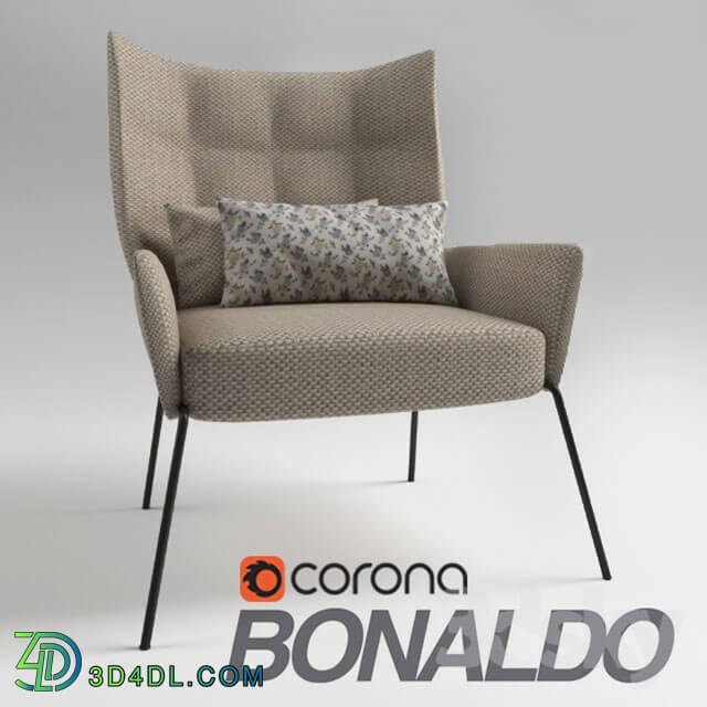 Arm chair - NIKOS _Bonaldo_