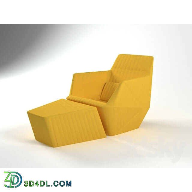 Arm chair - Armchair_ Ligne Roset collection Faccet