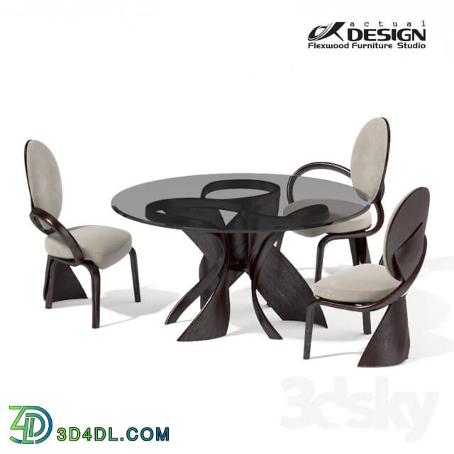 Table _ Chair - Actual design_ set the table virtuos K