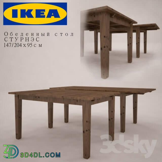 Table - STURN_S dining table Ikea