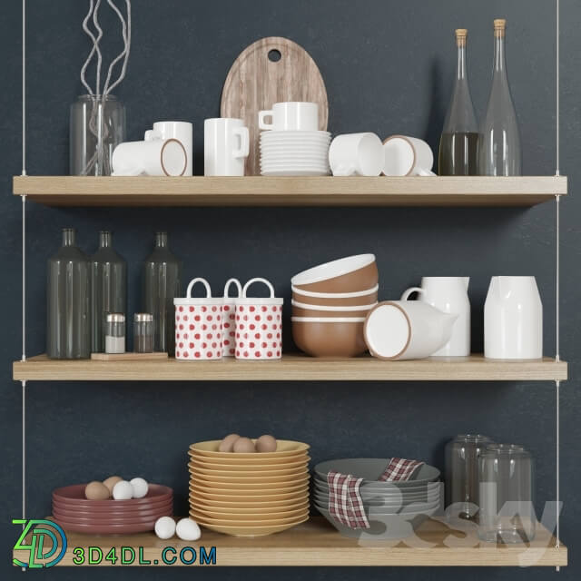 Other kitchen accessories - Kitchen set 01