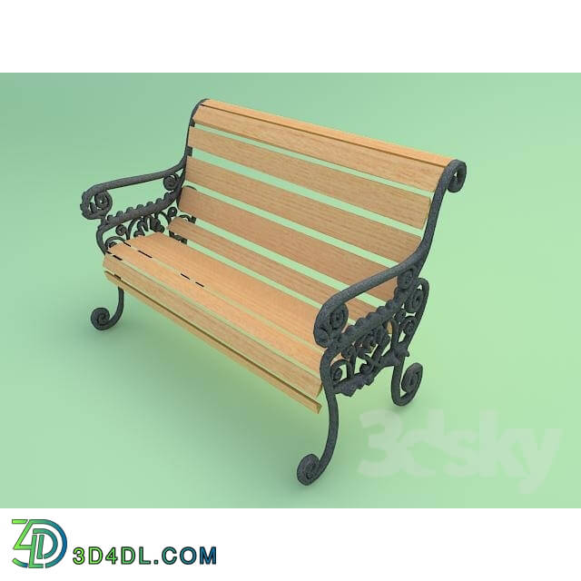 Other architectural elements - bench