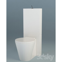 Toilet and Bidet - toilet monoblock Stark Duravit 