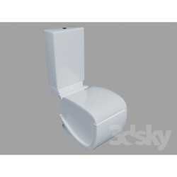 Toilet and Bidet - Hi-line hi12 Hidra 