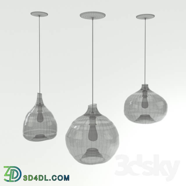 Ceiling light - WATERDROP PENDENT LIGHT