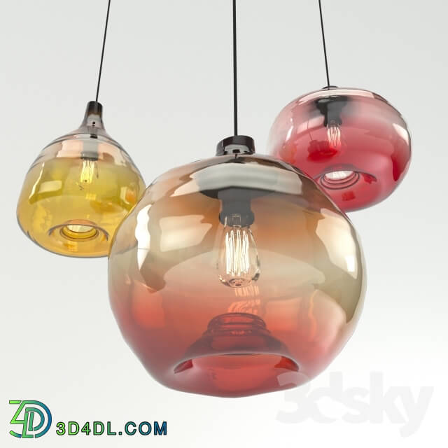 Ceiling light - WATERDROP PENDENT LIGHT