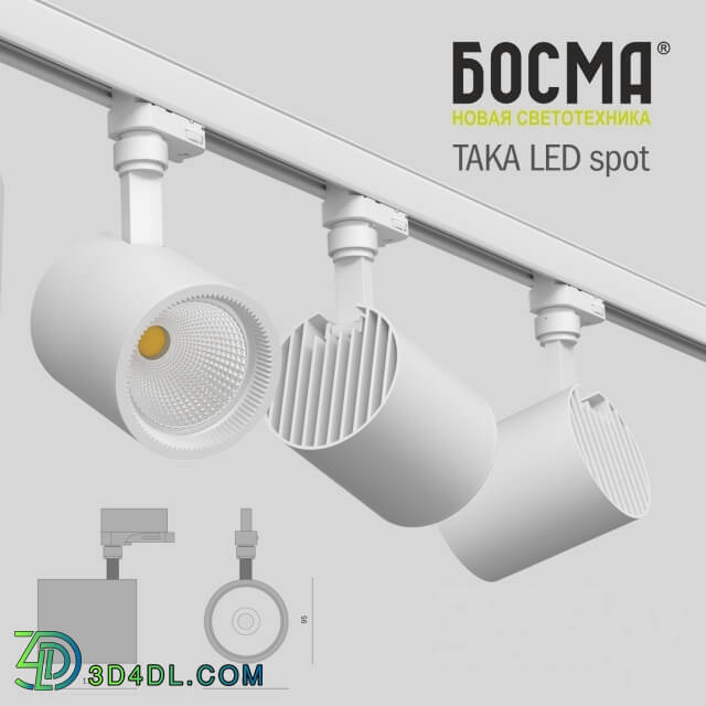 Technical lighting - TAKA LED spot _ BOSMA