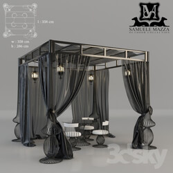 Other architectural elements - SOLE _ Gazebo with sliding cover 