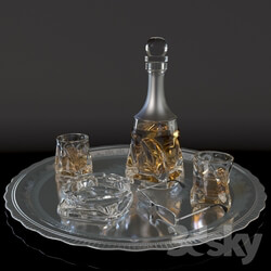 Food and drinks - whisky_set 