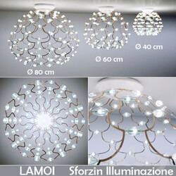 Ceiling light - Ceiling light LAMOI_ Sforzin Illuminazione factory 