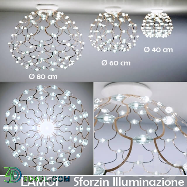 Ceiling light - Ceiling light LAMOI_ Sforzin Illuminazione factory