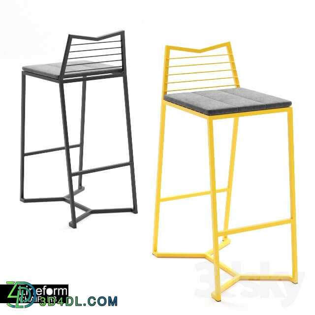 Chair - Barstool H3 Lineform