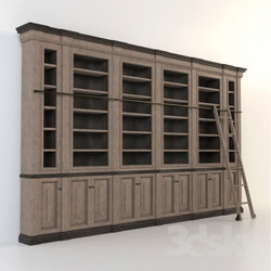 Wardrobe _ Display cabinets - Book library 