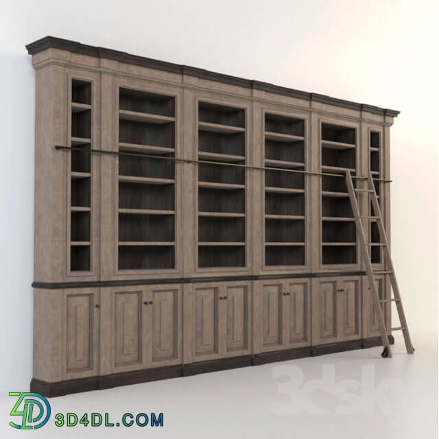 Wardrobe _ Display cabinets - Book library