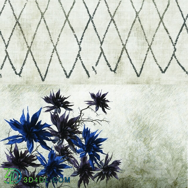 Wall covering - Wall _deco - Contemporary Wallpaper Pack 43