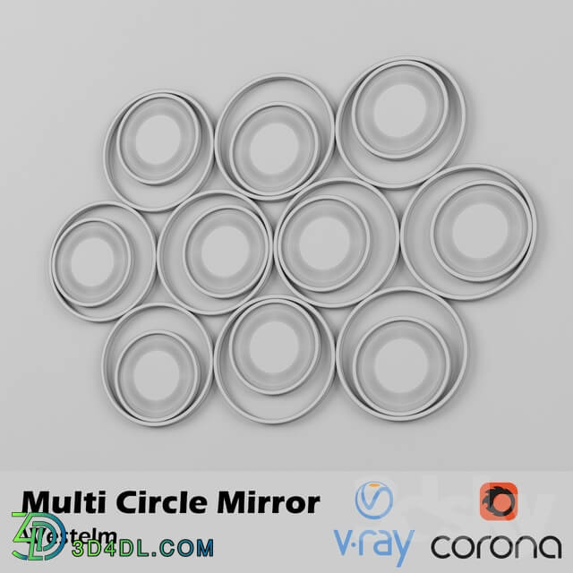 Mirror - Multi-circle Mirror