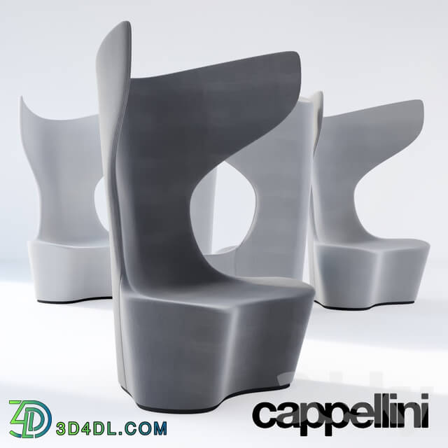 Arm chair - Cappellini Drum