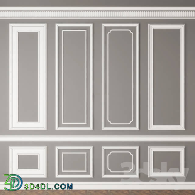 Decorative plaster - Decorative molding_01