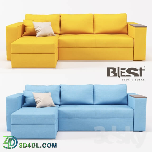 Sofa - OM Divan modular Kvanti BMR _ ATM-2TM _ MBBL from the manufacturer Blest TM