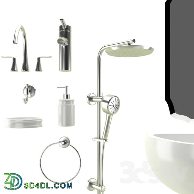 Bathtub - Bathroom Set 01