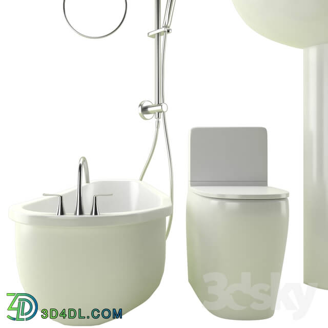 Bathtub - Bathroom Set 01