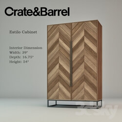 Sideboard _ Chest of drawer - Crate _amp_ Barrel Estilo Cabinet 