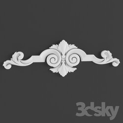 Decorative plaster - molding 