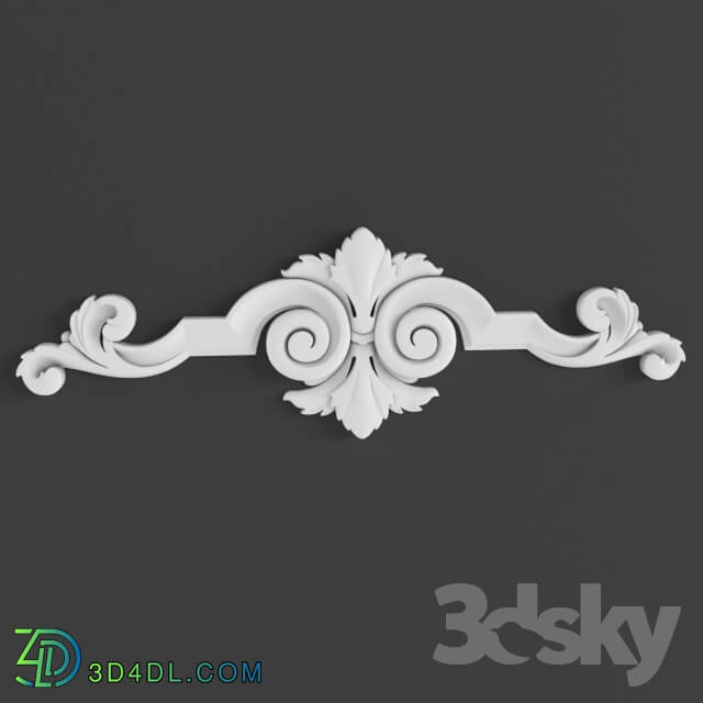 Decorative plaster - molding