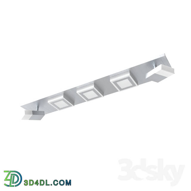 Ceiling light - 94511 LED downlight fitting. MASIANO_ 3х3_3W_ 2x5_4W _LED__ 580х100_ aluminum matt _