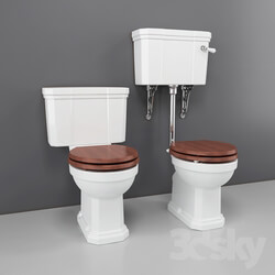 Toilet and Bidet - Classic WC 