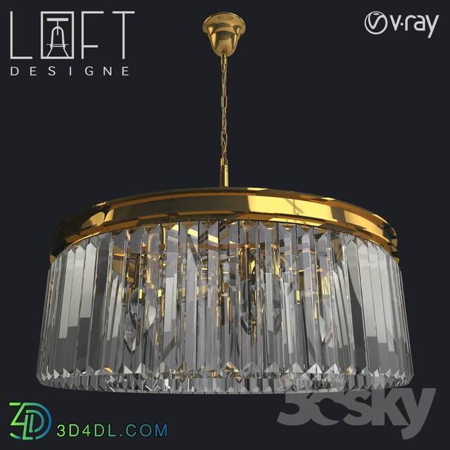 Ceiling light - Pendant lamp LoftDesigne 4642 model