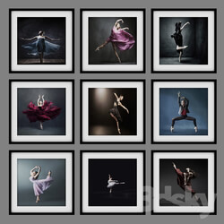 Frame - frame art   12 _9 Ballet FRAME WALL COLLECTION_ 