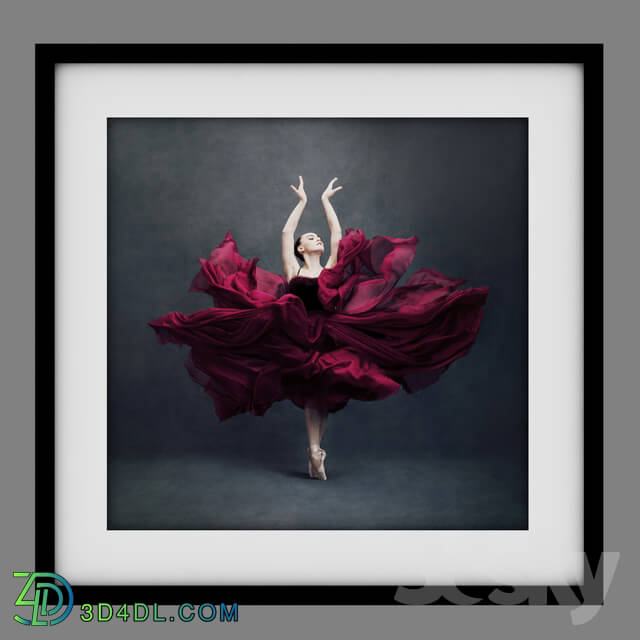 Frame - frame art   12 _9 Ballet FRAME WALL COLLECTION_