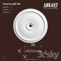 Decorative plaster - www.dikart.ru Dr-89 D700x40mm 7.6.2019 