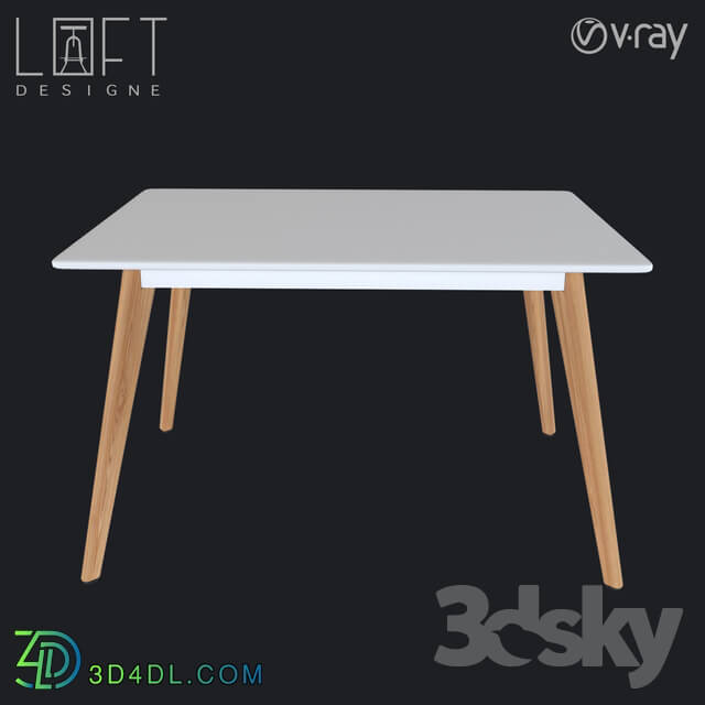 Table - Table LoftDesigne 6351 model