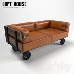 Sofa - Sofa on wheels 