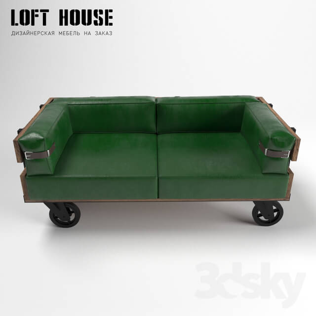 Sofa - Sofa on wheels