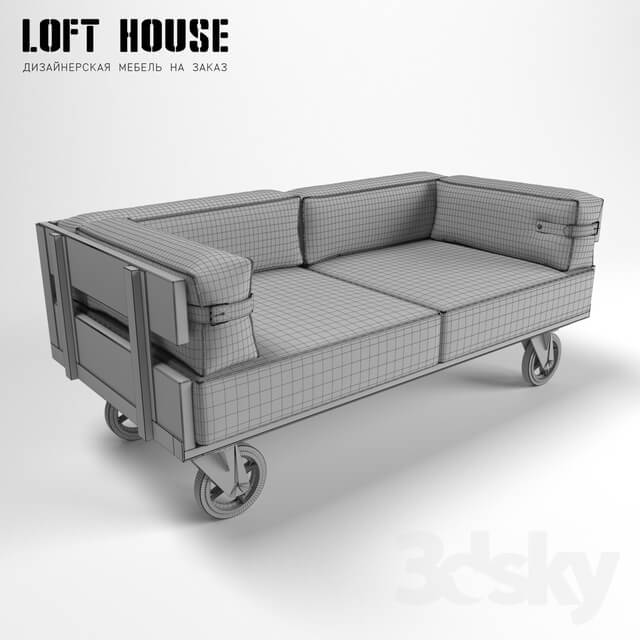 Sofa - Sofa on wheels